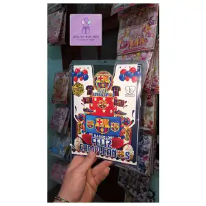 Topper Temático Barcelona 17 piezas miniatura 1