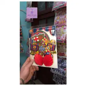 Topper Temático Barcelona 17 piezas miniatura 2
