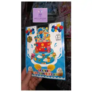 Topper Temático Pocoyo 15 piezas miniatura 1