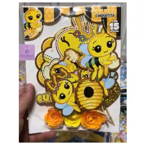 Topper Temático  Abejita miniatura 2