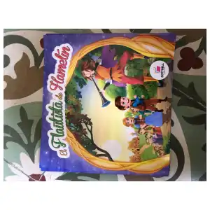 Libritos del cuento el flautista de Hamelin miniatura 1
