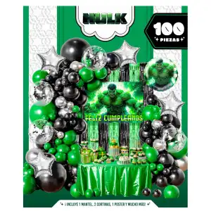 Set decorativo Hulk miniatura 1
