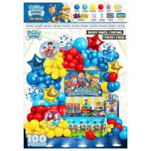 Set decorativo Paw patrol miniatura 1