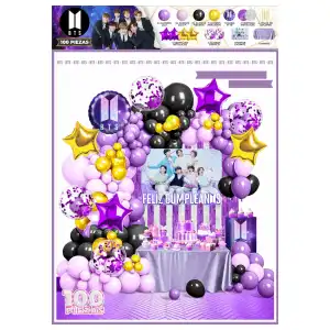 Set decorativo BTS miniatura 1
