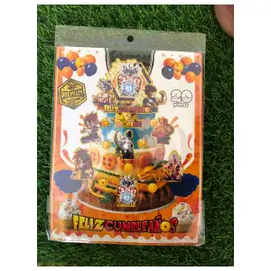 Topper temáticos Goku miniatura 1