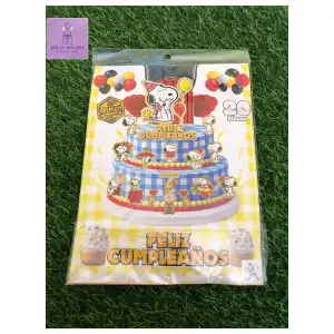 Topper Temático snoopy miniatura 2