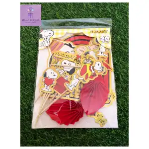 Topper Temático snoopy miniatura 1