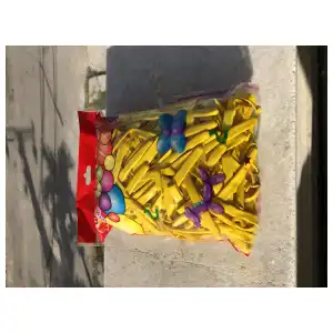 Globo 270' amarillo miniatura 1