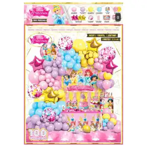 Set decorativos Princesas miniatura 1