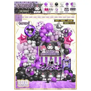 Set decorativo Kuromi miniatura 1