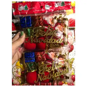 Juego de Santa y feliz Navidad miniatura 2