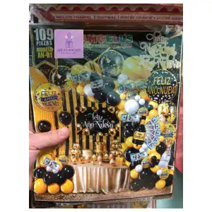 Set decorativos feliz años nuevo AN-01 miniatura 1